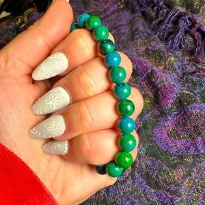 Azurite Crystal Bracelet